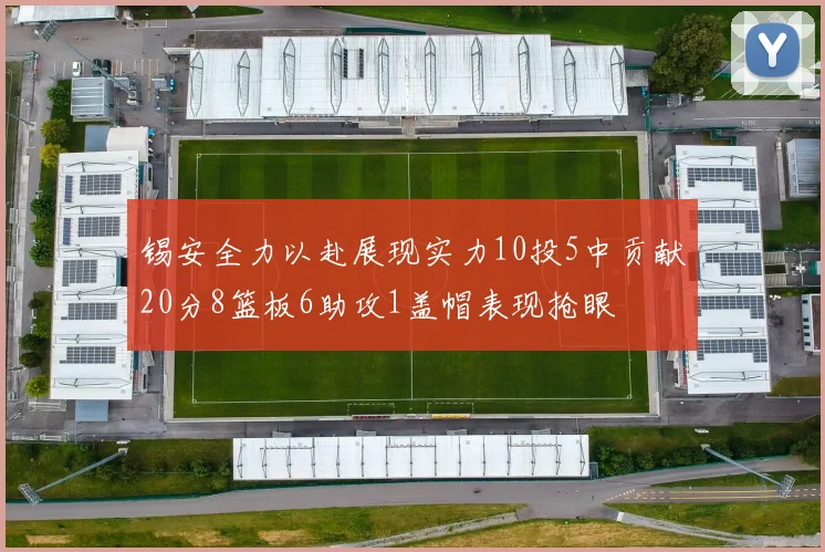 锡安全力以赴展现实力10投5中贡献20分8篮板6助攻1盖帽表现抢眼